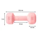 thumbnail image 2 of Par Mancuernas Hexagonales PVC 2 Kg c/u Pesas Fitness 4 Kg Total, 2 of 3