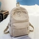 thumbnail image 1 of Fashion Wild Senior High School Students New Korean Personality Plush College Wind Shoulder Bag Solid Color Women's Backpack, 1 of 3