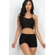 thumbnail image 2 of Conjunto Capella Apparel Top Cami Corto Acanalado Y Shorts, 2 of 10