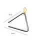 thumbnail image 3 of Triangulo 6” De Metal - PA-H5E2, 3 of 3