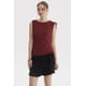 thumbnail image 2 of Polera Mujer Costado Amarra Vino, 2 of 4