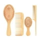 thumbnail image 3 of Juego De Cepillos Para El Cabello De Bambú, Cepillo Para Desenredar, 3 of 3