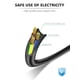 thumbnail image 4 of Cable de alimentación Bicmice de 10 pies, 18 AWG, NEMA 5-15P a C13, 10 A, 125 V, 4 of 6