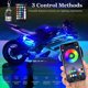 thumbnail image 3 of Kit de iluminación LED para motocicleta icicar con control de aplicaciones, 12 unidades, 3 of 9