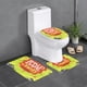 thumbnail image 1 of Juego de Alfombras de Baño Desmarcar Los Twits Coral Fleece 3 Piezas, 1 of 6