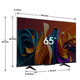 thumbnail image 2 of Televisor Hisense 65Q6N 65" QLED 4K Smart Google TV - Caja Reciclada, 2 of 5