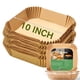 thumbnail image 1 of Forro de papel desechable Air Fryer, 10 pulgadas cuadradas, 100 unidades, 1 of 8
