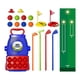 thumbnail image 1 of Palos De Golf Para Niños Césped Al Aire Libre Portátil Preescolar Educar A Los Niños Juguetes De Golf Estilo A, 1 of 4