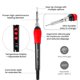 thumbnail image 3 of Kit de soldador Plusivo de 60 W digital 120 V con enchufe estadounidense, 3 of 9