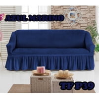 Angeles Del Hogar - Funda Cubre Sofa Sillon Cuadrille Turco 3 Cuerpos