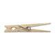 thumbnail image 1 of Pinzas de madera LWR CRAFTS, tamaño grande, 8,4 cm, 30 unidades (naturales), 1 of 9