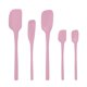 thumbnail image 1 of Set de 5 piezas de espátulas de silicona Tovolo Flex Core color rosa, 1 of 7
