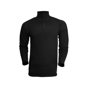 Polera Segunda Capa De Adulto Snix Negra Talla Xxl