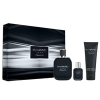 Perfume Kenneth Cole Mankind Hero Eau De Toilette 100 Ml X 2 + Gel De Baño Para Cabello Y Cuerpo De 100 Ml
