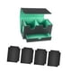 thumbnail image 5 of Caja Para Baraja De Cartas, Funda Protectora De Piel Sintética Con Cajón, Interior, Color Verde, 5 of 5