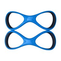 Ioensy - Guante De Natación Palmeado Profesional Auxiliar De 8 Palabras Con Aleta De Fulcro Para Enseñanza En El Antebrazo, Azul, Talla S