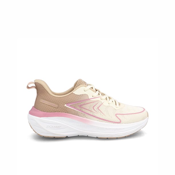 Zapatilla Mujer Power Libra Osaka Beige-Rosado