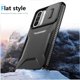 thumbnail image 3 of Funda Resistente para Samsung Galaxy A36 con Tapa Deslizante y Protección Militar Negro, 3 of 6