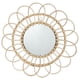 thumbnail image 2 of Espejo Redondo De Ratán Para Maquillaje, Espejo Para Colgar En La Pared, Decoración Artística Innovadora, Vestidor, 2 of 5