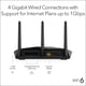 thumbnail image 3 of Enrutador WiFi 6 NETGEAR Nighthawk RAX30 AX2400 de 2,4 Gbps, 3 of 6