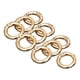 thumbnail image 1 of 10 Uds. Mosquetón De Ganchos Redondos Con Resorte Circular Para Llaveros Key Aureate 20mm, 1 of 5