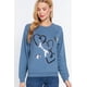 thumbnail image 1 of Top Tipo Jersey de Felpa Francesa con Lentejuelas, 1 of 5