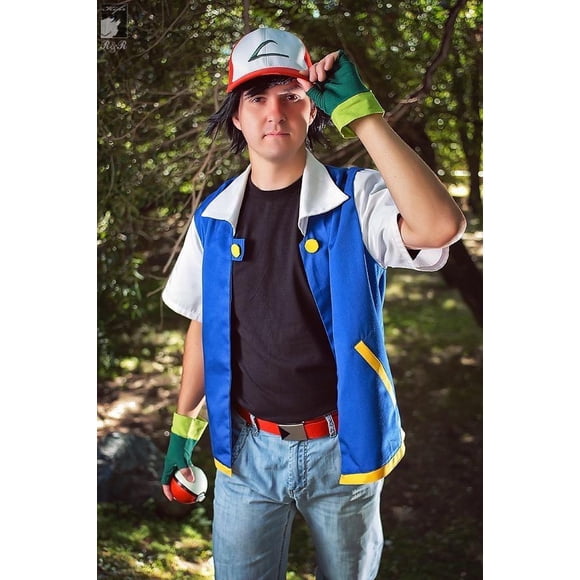 Disfraz de Ash Ketchum Pokemon para adulto