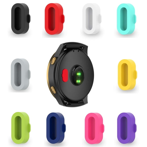 TOKERSE Paquete de 10 Tapones de Silicona para Polvo para Relojes Garmin
