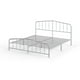 thumbnail image 1 of Base de cama de metal blanca HEIDI Zinus King 180x200x30cm, 1 of 6