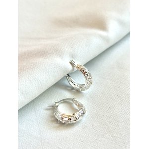 Collarbeauty - Aro Bañado En Plata 925