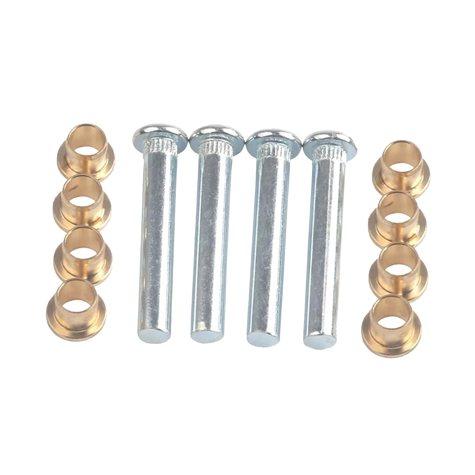 Magideal - De Bujes De Pasadores De Bisagra De Puerta, 4 Pines De Metal, Reparación De Alta Resistencia Para Vehículos 1997-2005, Conjunto De Reparación De