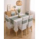 thumbnail image 2 of Set Comedor Mantel 140x220 Cm Antimanchas Y 6 Fundas Sillas Elásticas, 2 of 6