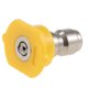 thumbnail image 3 of 1/4 dise?o de conexión rápida presión múltiples grados lavadora boquilla rociador amarillo 15 grados, 3 of 5