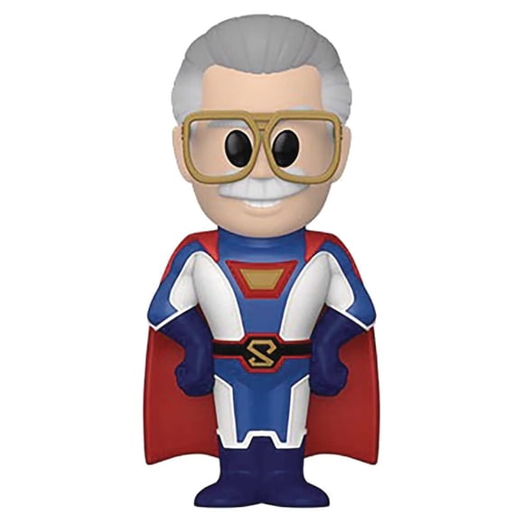 Stan Lee, superhéroe de Vinyl Soda Funko con Gold Chase