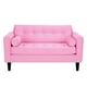 thumbnail image 1 of Sofa Retro 2C Felpa 00 Rosado, 1 of 6