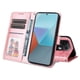 thumbnail image 4 of Funda tipo cartera FOXDOCK para Xiaomi Redmi Note 13 Pro 5G , diseño girasol en relieve, cuero PU, cierre magnético, soporte y tarjetero, 4 of 5