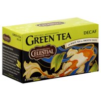 Té Verde Descafeinado Tea Celestial Seasonings, 20 Unidades (Paquete De 6)