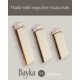 thumbnail image 5 of Estantería de pared BAYKA para decoración de dormitorio de madera rústica (juego de 3), 5 of 7