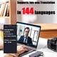 thumbnail image 3 of Audífonos de traducción AI Traducción en tiempo real con conducción ósea Bluetooth 5.3 inalámbricos para viajes de negocios reuniones multilingües, 3 of 6