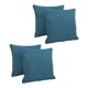 thumbnail image 1 of Set de 4 Almohadones Cuadrados Blazing Needles 46 cm Azul Marino, 1 of 1
