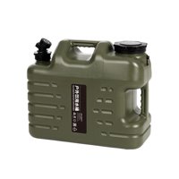 Ioensy - Almacenamiento De Agua Portátil Contenedor De Agua Portador Camping Senderismo Verde 18.5L