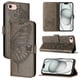 thumbnail image 4 of Funda cartera mariposa para iPhone 16e con soporte y ranuras para tarjetas Gris, 4 of 5