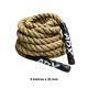 thumbnail image 2 of Cuerda de Batalla 9m x 25mm de Yute para CrossFit y Fitness, 2 of 2