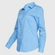 thumbnail image 3 of Blusa Trevira Spandex Cuello V M/L celeste L, 3 of 5