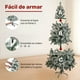 thumbnail image 3 of Arbol De Navidad Nevado 210cm Frondoso Jardimex, 3 of 7