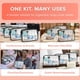 thumbnail image 5 of Kits de higiene TREKTOTE para mujer – Pack de 5 Premium, 5 of 8
