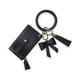 thumbnail image 1 of Llavero De Pulsera Con Borla Y Lazo - Negro, 1 of 6