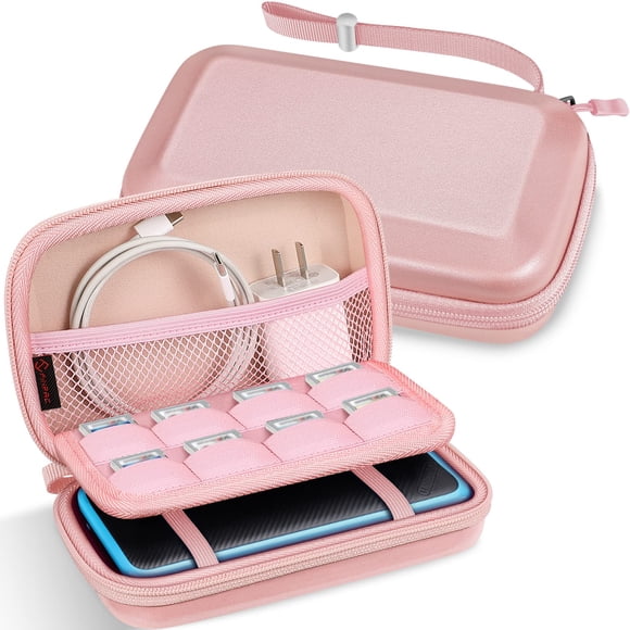 Funda de transporte Fintie para Nintendo 2DS XL/New 3DS XL LL Rose Gold