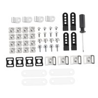 Magideal - Juego De Tornillos Para Reparación De Casco De Hockey, Fácil Instalación, Piezas De Casco De Alto Rendimiento, Prácticas Para Entrenamiento De Fútbol