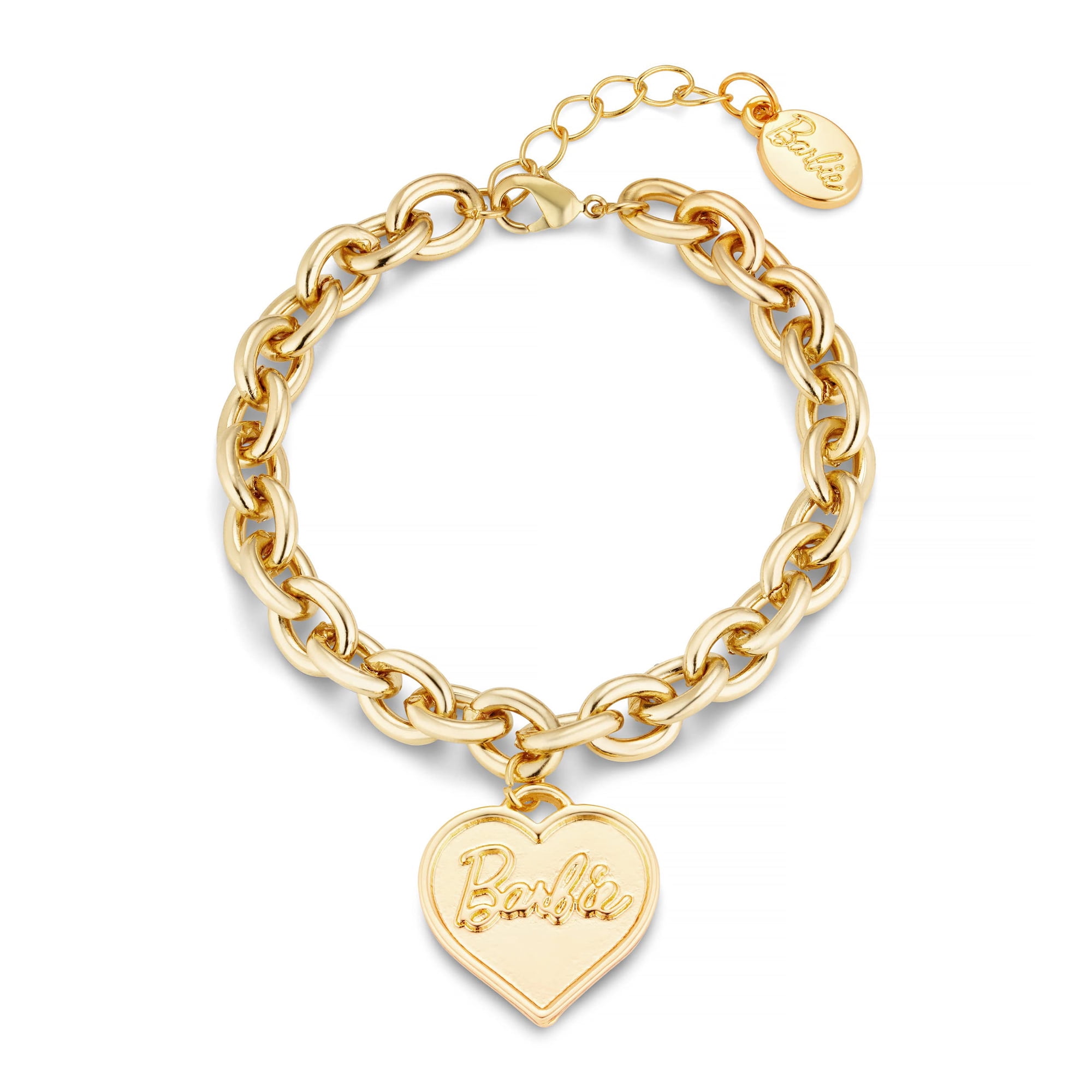Pulsera Barbie Chunky Heart Color Dorado